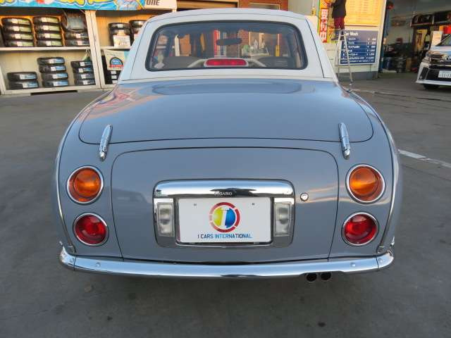 日産 フィガロ 1.0 オープントップ ホワイトレザー 車庫保管 の中古車
