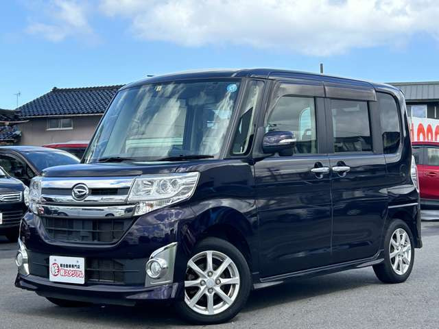 中古車 ダイハツ タントカスタム X 両側電動/ナビ/Bカメ/スマートキー/ETC の中古車詳細 (59,000km, パープル, 富山県,  68.8万円) | 中古車情報・中古車検索なら【車選びドットコム（車選び.com）】