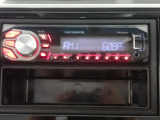 純正AM/FMラジオが付いてます。お好みのラジオを聞きながら運転することが出来ますよ♪