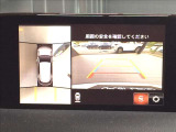 360度ビューモニター 4つのカメラで前後左右、俯瞰映像を表示、ドライバーからは見えない領域の危険認知をサポートするシステム搭載です。大変便利ですが、過信は禁物です。目視確認をお願いします★☆★☆