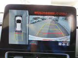 (全周囲モニター)車を上から見たような映像で死角もバッチリ確認できます。