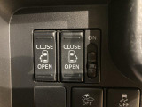 開け閉めも楽々な電動スライドドア♪車外からも運転席からも操作が出来るので便利です。開閉時は周りにご注意して操作して下さい。ワンタッチ・オープン式挟み込み防止機能付!!!
