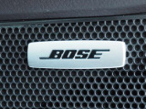 BOSEサウンド付きでボリュームを大きめにしても高音から低音までバランスよく、臨場感のあるリアルなサウンドが楽しめます。