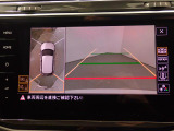 バックモニター+アラウンドビューモニター付きで真上から見た様な画像がモニターで見る事が可能、狭い駐車場や死角の障害物も確認でき、とっても安心です。