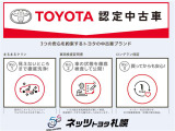 3つの安心を約束するトヨタの中古車ブランド「TOYOTA認定中古車」。見えないところまで徹底洗浄!「まるまるクリン」車の状態を徹底検査して公開!「車両検査証明書」買ってからも安心!