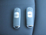 スマートキー キーをポケットなどに入れておけば、リクエストスイッチを押すだけで、ドアのロック・アンロックができエンジンの始動・停止もキーを取り出すことなくできます。
