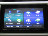【装備】パナソニックメモリーナビ【CN-S310D】フルセグTV・DVD再生・Bluetoothオーディオ機能付きです。