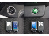 ☆ECONボタン☆車全体を低燃費モードに自動制御☆ホンダスマートキー☆ポケットやバックに携帯していればボタン一つで施錠&解除☆