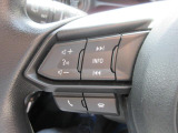 ステアリングには各種スイッチを配置。左手は主にオーディオの操作を行えます。一部機能は音声による操作も可能です。