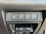 パワーシートは2つのメモリー機能付きでご夫婦での運転の場合にお二人のそれぞれピッタリなポジションをボタン一つで切り替えられます。