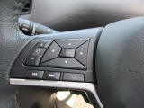 ステアリングスイッチはオーディオの操作もらくらく!運転中に視線をずらさずに調整できるのであんしん安全ですね!