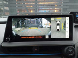 フロントモニター【パノラミックビューモニター】360°視界により駐車時の安全性を支援してくれます!