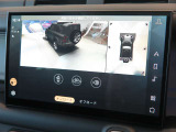 【3Dサラウンドカメラ(360°カメラ)】全方位の死角となる部分や発進時・駐車時・細い路地からの運転などカメラを通してモニターで確認することが可能です。