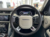 運転席に着座した視点の画像です。大型のSUVですが視界が良好なのでお客様からは運転し易いとのお声を頂いております。