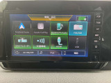 7インチワイドディスプレイ採用ラジオ、アラウンドビューモニターも表示。Bluetoothでスマホアプリとも連携しオーディオ再生も可能です。