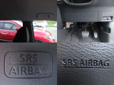 運転席・助手席SRSエアバッグは勿論ですが、サイド&カーテンエアバッグ、更に運転席にはニーエアバッグも装備しておりますので、万が一の際には大切な乗員を保護してくれます☆