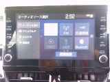 嬉しい装備です♪フルセグTV・Bluetoothオーディオに対応しています!!