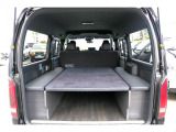 FLEX ORIGINAL SEAT Ver4エレコ/新車DARKPRIMEⅡガソリン4WD・サブバッテリー搭載ベッドキット♪