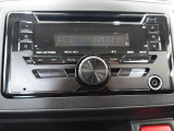 AUX CD ラジオが使えます!シンプルなので操作も簡単!