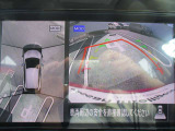 アラウンドビューモニターが駐車をアシスト☆4つの高解像度カメラで車の周囲を撮影。ミニバン、SUVなどの死角の駐停車も驚く程楽です!バックカメラは、車庫入れの時は勿論、後方の安全確認もできて安心です♪