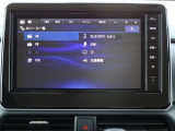 オーディオ一体型純正ナビ(MM222D-L)です。 ラジオ・フルセグTV、Bluetoothオーディオ接続が利用可能です。