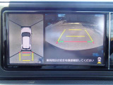 パノラミックビューモニタ付き。 バック時に車両周辺の映像を確認することで、安心して駐車することができます!