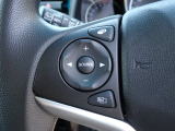 ステアリングスイッチ各種。運転中に手や視線を外すことなく操作可能です。
