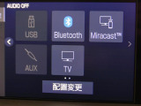【フルセグTV/Bluetooth】地上デジタル(フルセグ)対応TV付きです。 / Bluetooth付きなので、スマートフォン等のBluetooth機器と接続できます。