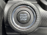 【プッシュスタート】ボタンを押すだけで、エンジン始動が可能です!防犯対策もバッチリです!
