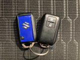 【スマートキー】離れた場所からお車の施錠が可能です!加えて、車内に鍵があればエンジン始動できます!