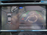 クルマが真上から撮影されているかのような映像で、スム-スに駐車。MOD(移動物 検知)機能付アラウンドビュ-モニタ-。お問い合わせは03-5672-1023へ