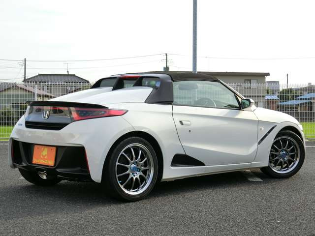 ホンダ S660 アルファ 車高調 カーボンリアスポ 無限ハードトップ の