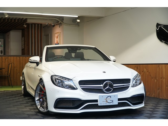 中古車 メルセデス・ベンツ Cクラスカブリオレ AMG C63 S ローダウン BCフォージド20AW ディーラー車 の中古車詳細 (9