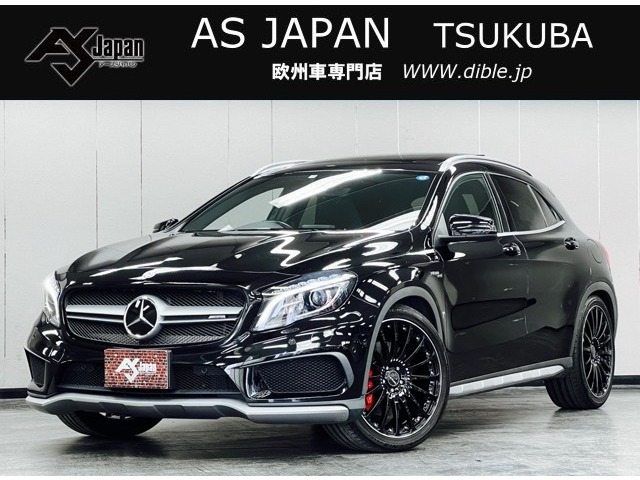 中古車 メルセデス・ベンツ GLAクラス AMG GLA45 4マチック 4WD 黒革 ツインSR 純正ナビ DTV Bカメラ RSP の中古車詳細  (68