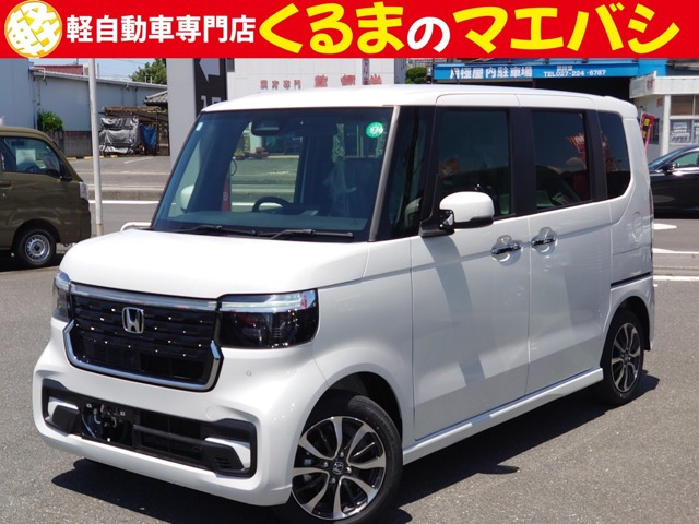 N-BOXカスタム  届出済未使用車 クルコン 衝突軽減B BC