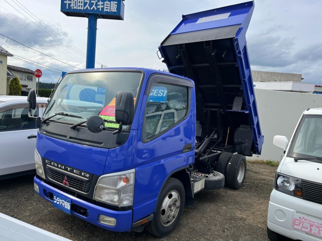キャンター 4.9 強化ダンプ 全低床 DX ディーゼル 4WD 