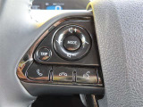 ステアリングスイッチは、運転中でもハンドルでオーディオなどの操作が可能です。安全なドライブをサポートします。