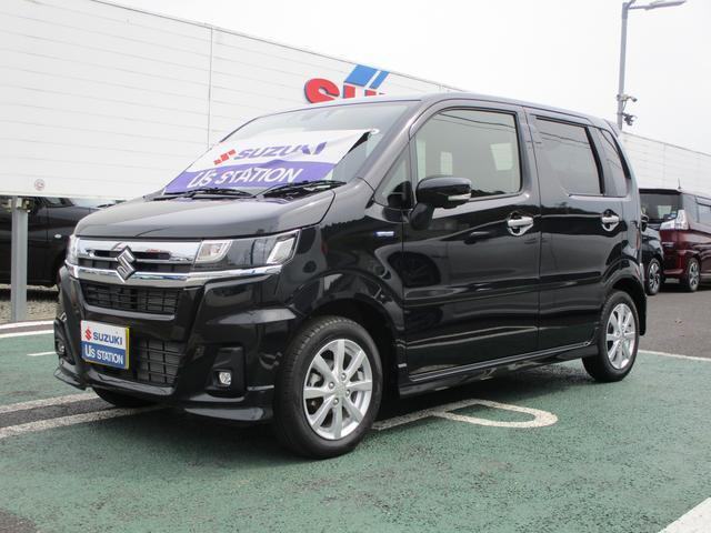 中古車 スズキ ワゴンRカスタムZ ハイブリッド(HYBRID) ZX の