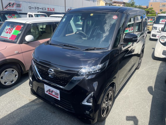 ルークス ハイウェイスター Gターボ 4WD 全周囲カメラ クリアランスソナー LED