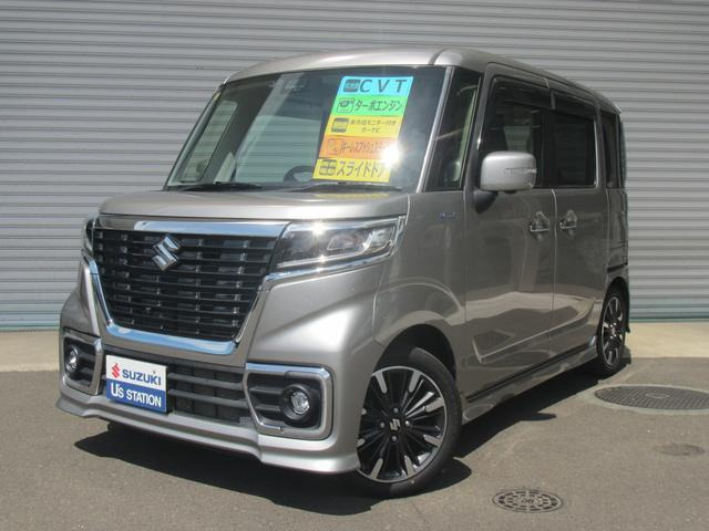 中古車 スズキ スペーシアカスタム ハイブリッド(HYBRID) XSターボ の中古車詳細 (42,000km, シルバー, 宮城県, 135.8万円)  | 中古車情報・中古車検索なら【車選びドットコム（車選び.com）】