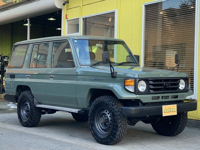 中古車 トヨタ ランドクルーザー70 4.2 ZX ディーゼル 4WD の中古車詳細 (177,000km, グリーン, 東京都, 569.8万円)  | 中古車情報・中古車検索なら【車選びドットコム（車選び.com）】