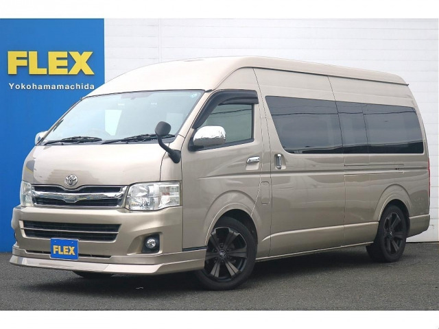 中古車 トヨタ ハイエースバン 2.7 DX ワイド スーパーロング ハイルーフ の中古車詳細 (91,000km, ゴールド, 神奈川県,  329.8万円) | 中古車情報・中古車検索なら【車選びドットコム（車選び.com）】