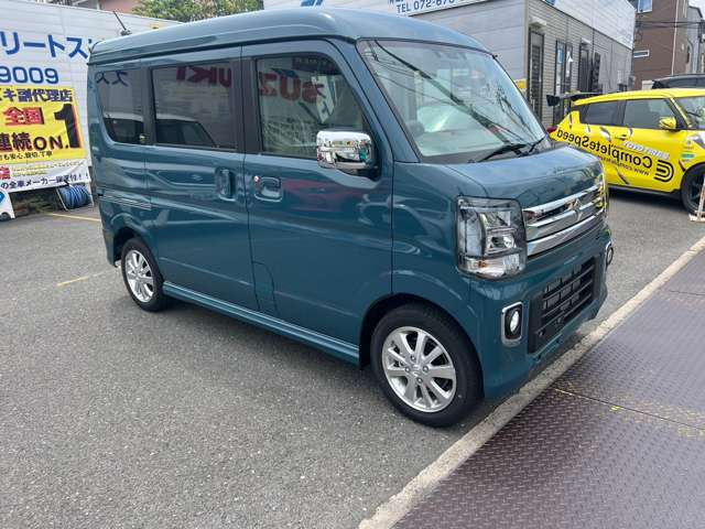 スズキ エブリイワゴン PZターボスペシャル 新型CVT LEDライト 届出