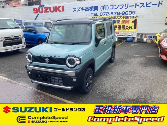 中古車 スズキ ハスラー タフワイルド ターボ 純正大画面メモリーナビ スズキ安全装備 の中古車詳細 (新車, ツートンブルーブラック, 大阪府,  200万円) | 中古車情報・中古車検索なら【車選びドットコム（車選び.com）】