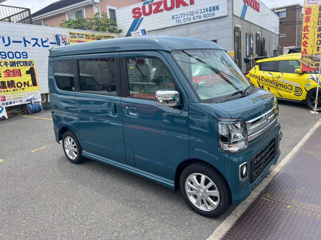 スズキ エブリイワゴン PZターボスペシャル 新型CVT LEDライト 届出