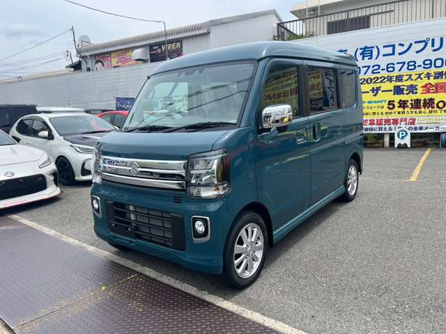 スズキ エブリイワゴン PZターボスペシャル 新型CVT LEDライト 届出