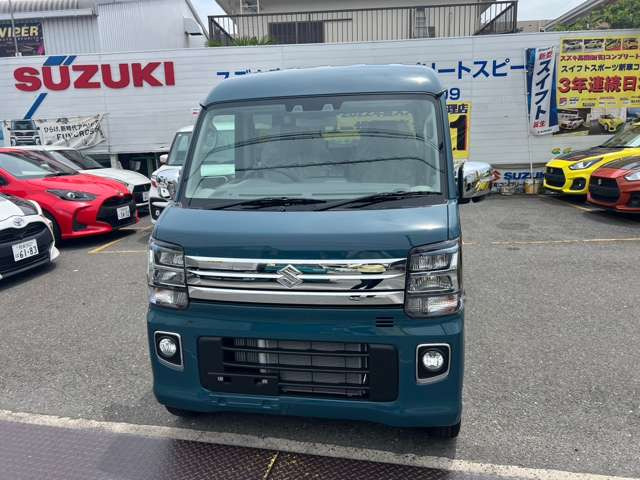 スズキ エブリイワゴン PZターボスペシャル 新型CVT LEDライト 届出