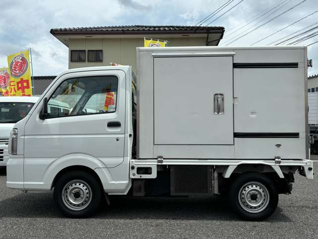 中古車 スズキ キャリイ 低温冷凍車 1WAY サ‐もキング -20度設定 バックカメラ ETC の中古車詳細 (55,000km, ホワイト,  福岡県, 190万円) | 中古車情報・中古車検索なら【車選びドットコム（車選び.com）】