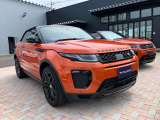 L538 Evoque convertible 240psガソリン 9speedAT SSDワイドナビ サラウンドカメラ メリディアン アダプティブクルーズコントロール アダプティブLEDライト ウィンザーブラックレザー シートヒーター