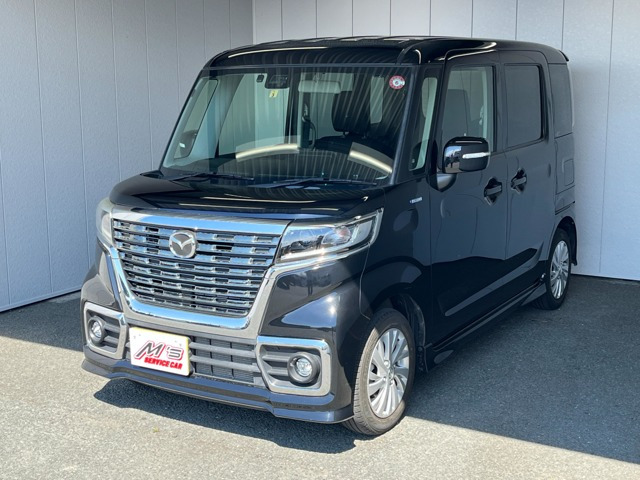 フレアワゴン カスタムスタイル ハイブリッド XG 4WD クリアランスソナー SDナビ ワ...